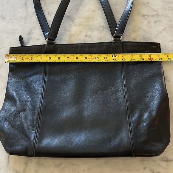 Excellent Condition Vintage Coach Tote Bag Navy Blue 279-2901 - Picture 10 of 13